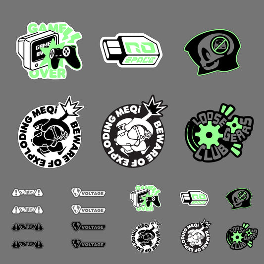 MEQi Sticker set