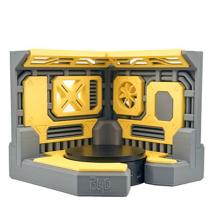 Yellow accent panels