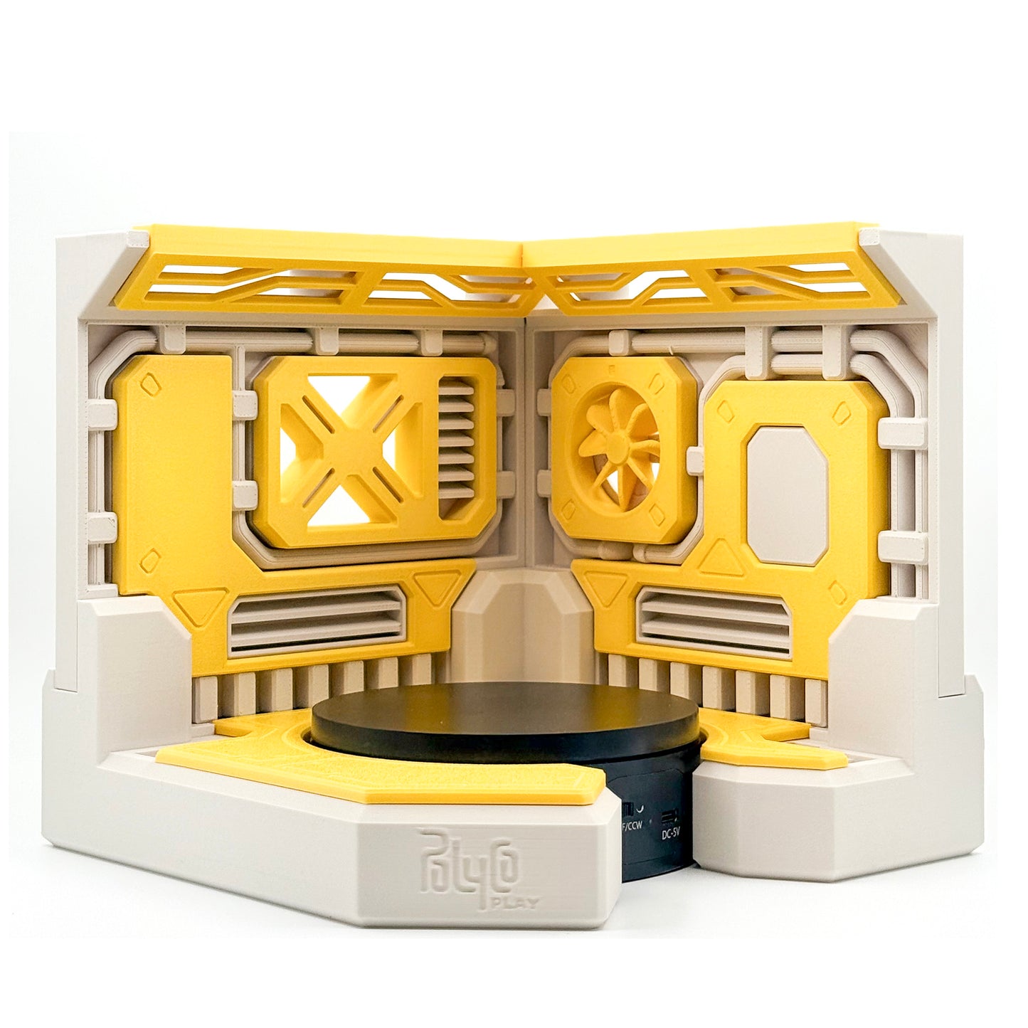 Yellow accent panels