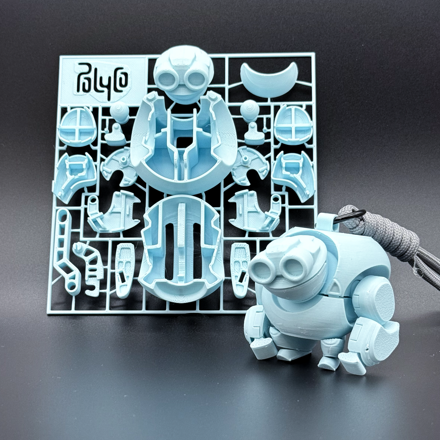 Blue MEQi Keychain Kit