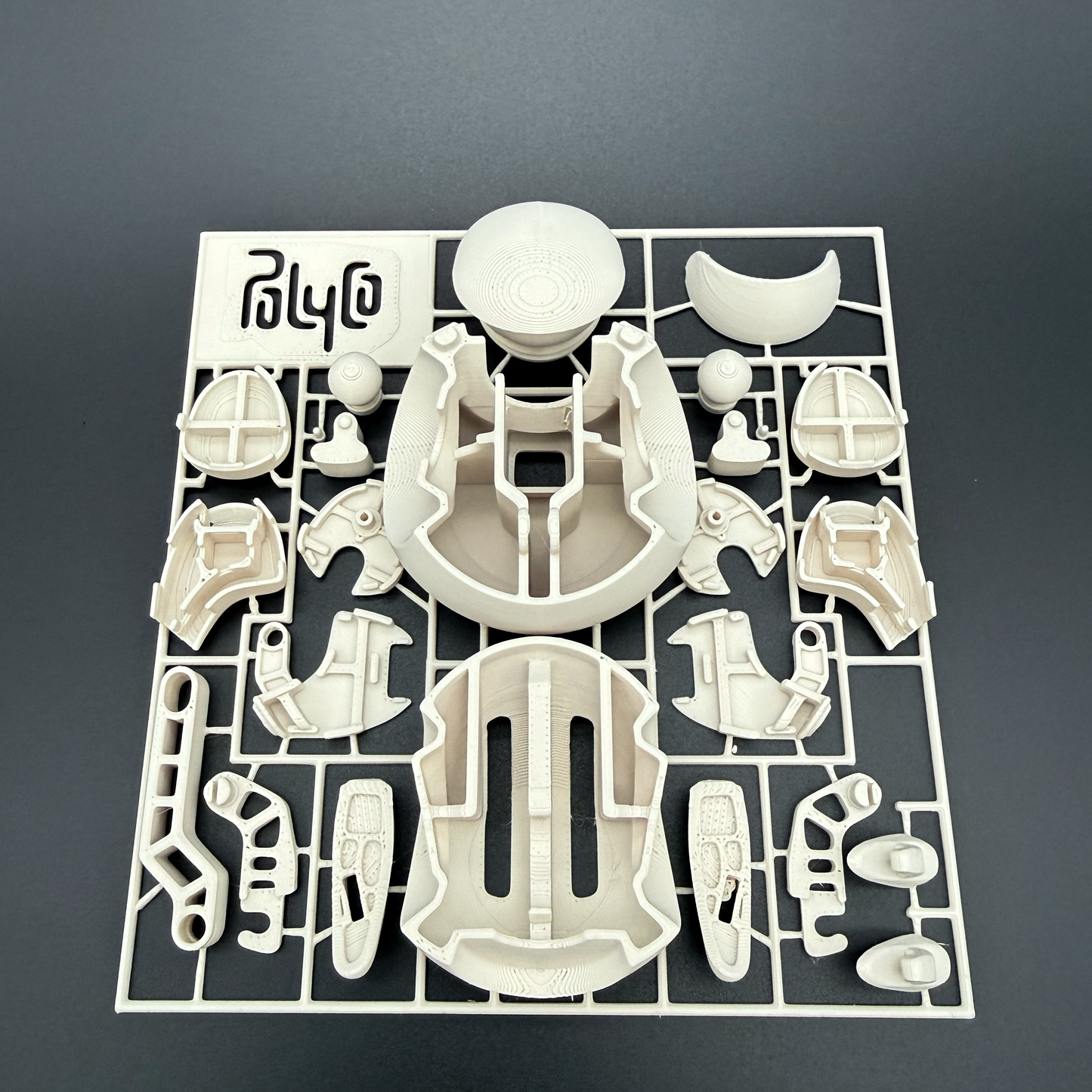 White MEQi Keychain