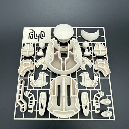 White MEQi Keychain