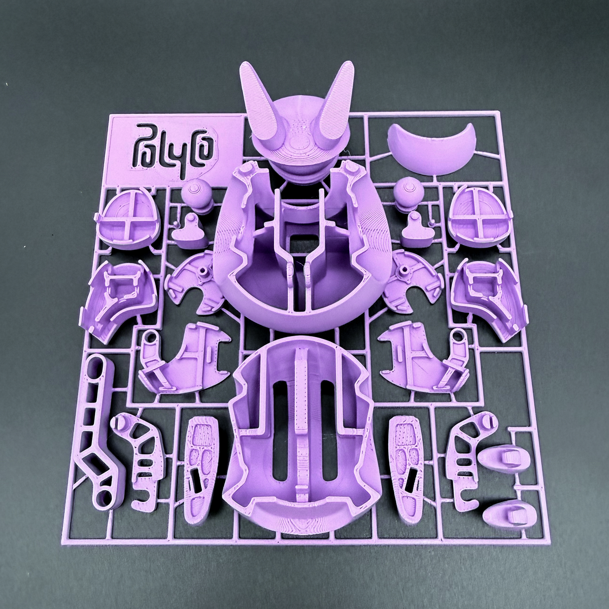 Purple MEQi Keychain Kit