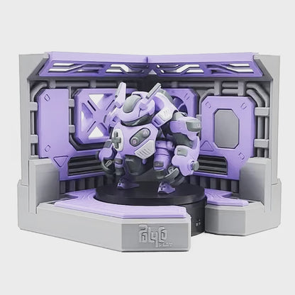 Purple accent panels